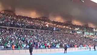 لقطة الأسبوع ، شاهد روعة و ردة فعل جمهور الرجاء بمراكش بعد الهدف - RAJA CASABLANCA