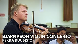 Pekka Kuusisto on Daníel Bjarnason's New Violin Concerto (Philharmonia Orchestra)