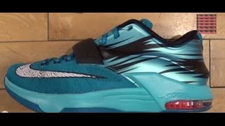 Nike KD 7 'Blue Lacquer' Sneaker Review With @DjDelz #HotOrNot