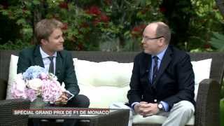 Nico Rosberg: French Interview with Prince Albert