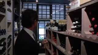 Rene Tabbers presents the wine cellar at 2 Michelin De Treeswijkhoeve
