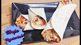 Leckere und schnelle Vegetarische Wraps⎢Vegetarian Wraps⎢Rezept⎢Das kann jeder