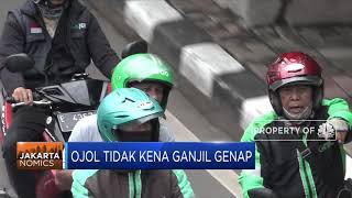 Kendaraan Roda Dua Berbasis Aplikasi Tidak Kena Ganjil Genap