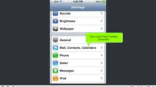 How to change your aol email password on your iPhone or iPad