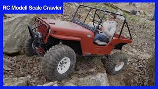 Willys Jeep Rock Crawler Scale Trial 1:6