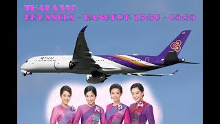 Trip Report Brussels - Bangkok with Thai Airways Airbus A350