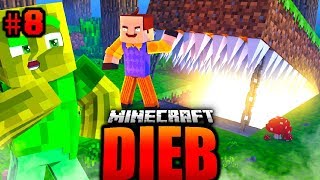 Der FAKE BUNKER vom NACHBAR?! - Minecraft DIEB #08 [Deutsch/HD]
