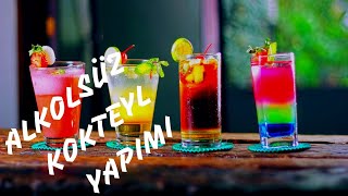 Alkolsüz Kokteyl Yapımı