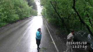 дтп в Барнауле Лесной тракт