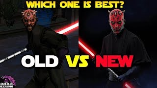 Darth Maul OLD vs NEW  - Which one is best? (Star Wars Battlefront 2)