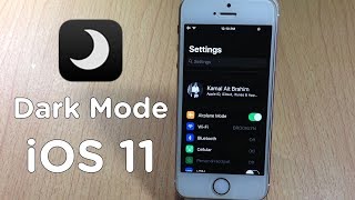 iOS 11 Feature: Enable DARK MODE using Smart Invert Colors!