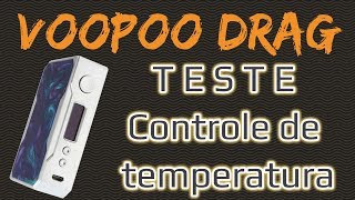 VooPoo Drag - Teste TC em português
