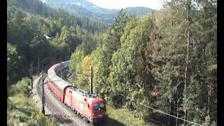 Weltkulturerbe Semmeringbahn September 2008 Teil 1