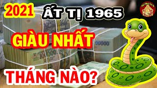 Tử Vi 2021 Tuổi Ất Tị 1965 Biến Động Ra Sao? Tháng Nào GIÀU CÓ Nhất?