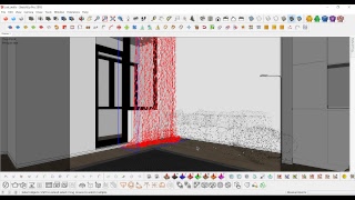 Визуализация интерьера. SketchUp. V-ray NEXT for sketchup
