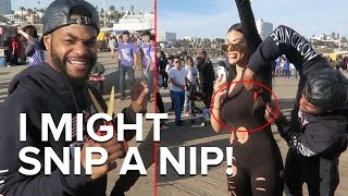 I CUT OFF ALL HER CLOTHES!