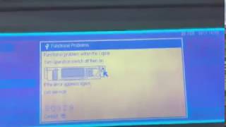 How to reset error code SC-329 on Ricoh Aficio 2035, 3025, 3035, 3045