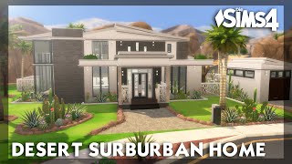 Sims 4 Desert Suburban Home | Stop Motion | Sims 4 | No CC