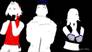 [Naruto MMD]Run The World ^^