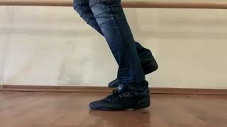 Урок степа. Чечетка среднего уровня. Tap Dance, Single TD.