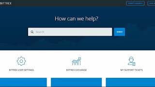 Bittrex support