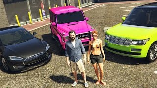 GTA 5 Real Life Mod #43 - BUYING MY GIRLFRIEND A NEW CAR!! (GTA 5 Mods)