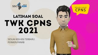 RAHASIA..!!! BOCORAN SOAL ASLI TWK CAT CPNS 2020 + PEMBAHASAN