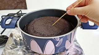 Fırın Yok Kalıp Yok - Tencerede Kabaran Kek Nasıl Yapılır - Çok Kolay ve Pratik