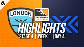 London Spitfire vs New York Excelsior | Overwatch League Highlights OWL Stage 4 Week 1 Day 4