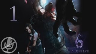 Resident Evil 6 прохождение на кошмаре #1 — Пролог