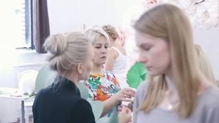 Как сделать большие цветы из бумаги и изолона. Мастер-класс