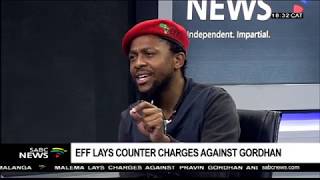 Mbuyiseni Ndlosi explains EFF charges against Gordhan