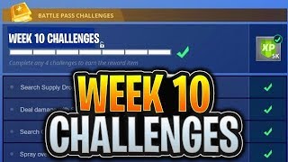 Fortnite Season 7 Week 10 Challenges GUIDE! Fortnite Battle Royale