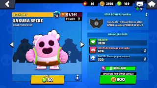 BRAWL STARS   SAKURA SPİKE free