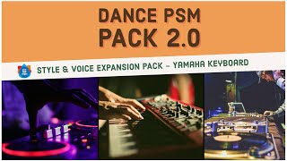 EDM Dance PSM Pack 2 | Style & Voice expansion pack Yamaha Genos