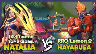 |XÞ| ●υитα● Ranked 2 Global Natalia vs RRQ`Lemon ✿ 'Who is Better Assassins' ~ Mobile Legends