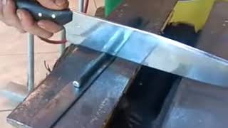 Нож из Ниобия Niobium Knife