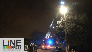 Maison détruite par une explosion / Noisy-le-Grand (93) - France 02 février 2017