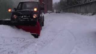 Отвал для снега на внедорожник, джип и Suzuki Jimny