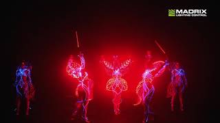 MADRIX @ FireAngels | Light Show by Julia Chepman