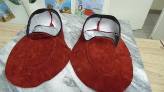 Шьём Красные пенни-лоферы  - Часть 1 ( Red penny loafers making - Part 1)