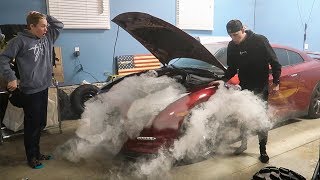 I BLEW UP HIS GTR!!