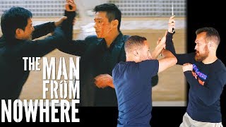 FILIPINO KALI KNIFE FIGHTING | The Man From Nowhere Fight Scene