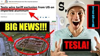 Tesla Wins Tariff Exclusion Plus Big China Gigafactory Update