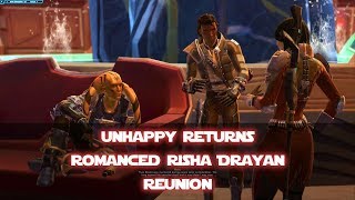 SWTOR Romanced Risha Drayan Reunion - Smuggler - Unhappy Returns