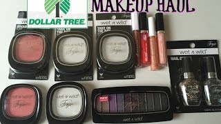 DOLLAR TREE HAUL | Wet N Wild Make-Up Haul!