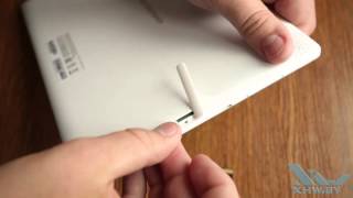 Как вставить карту microSD в Lenovo Tab 2 A10-70 (XHW.BY)