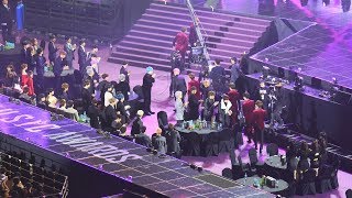 [Reaction to NCT 127 수상] 방탄소년단(BTS),트와이스(TWICE),레드벨벳,워너원,뉴이스트,세븐틴@190115 서울 가요대상 [ 4k Fancam/직캠