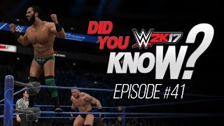 WWE 2K17 Did You Know? Finishers Outta Nowhere, Hidden Moves & More! (Episode 41)