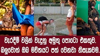 වැරදිලා වැදුනු පට්ට පොටෝ ටිකක් මෙන්න. ඔබ මවිතකරවයි මේ ටික.